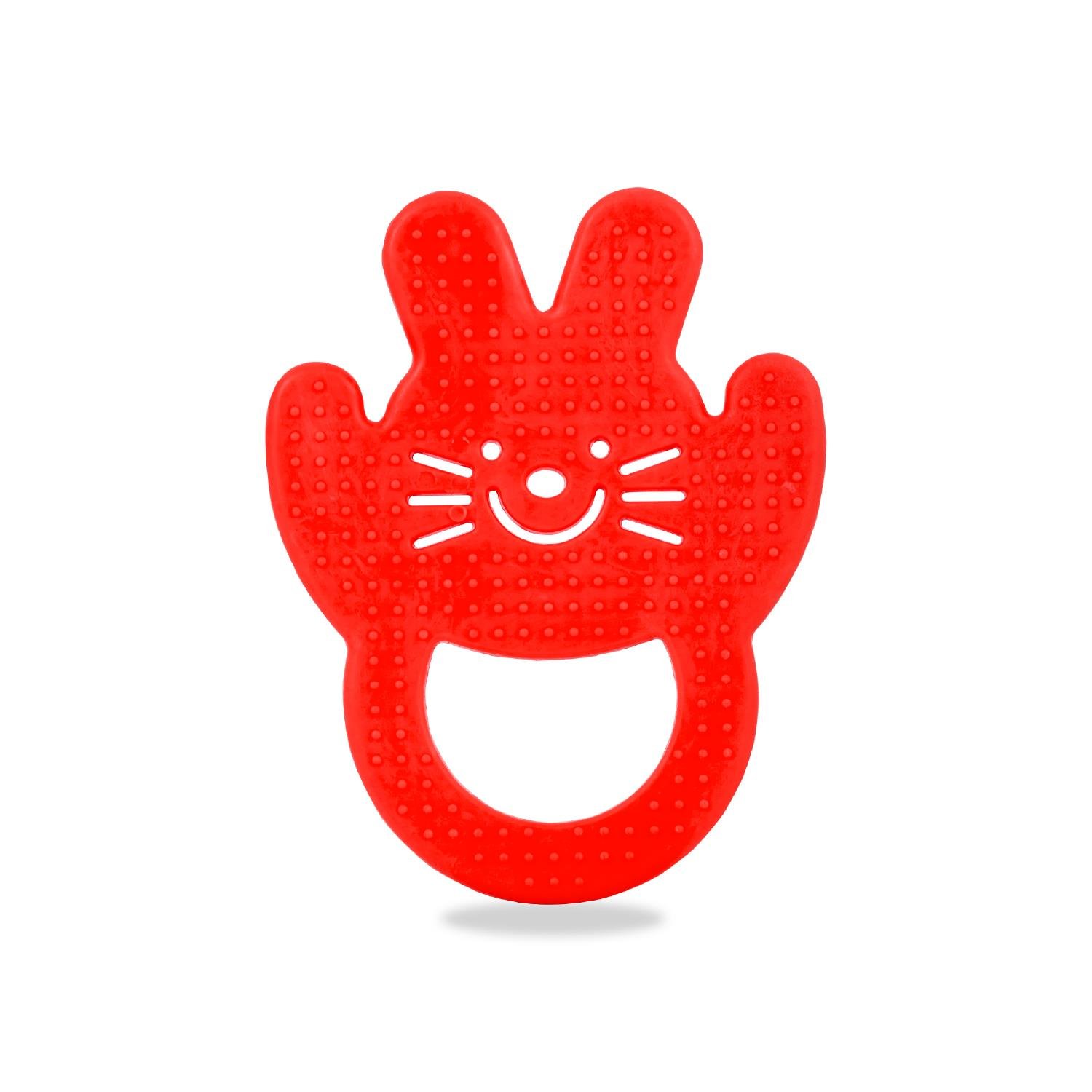 Mamajoo Yumuşak Diş Kaşıyıcı / Kırmızı Tavşan