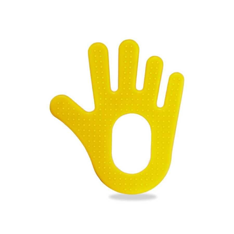 Mamajoo Yumuşak Diş Kaşıyıcı Sarı El