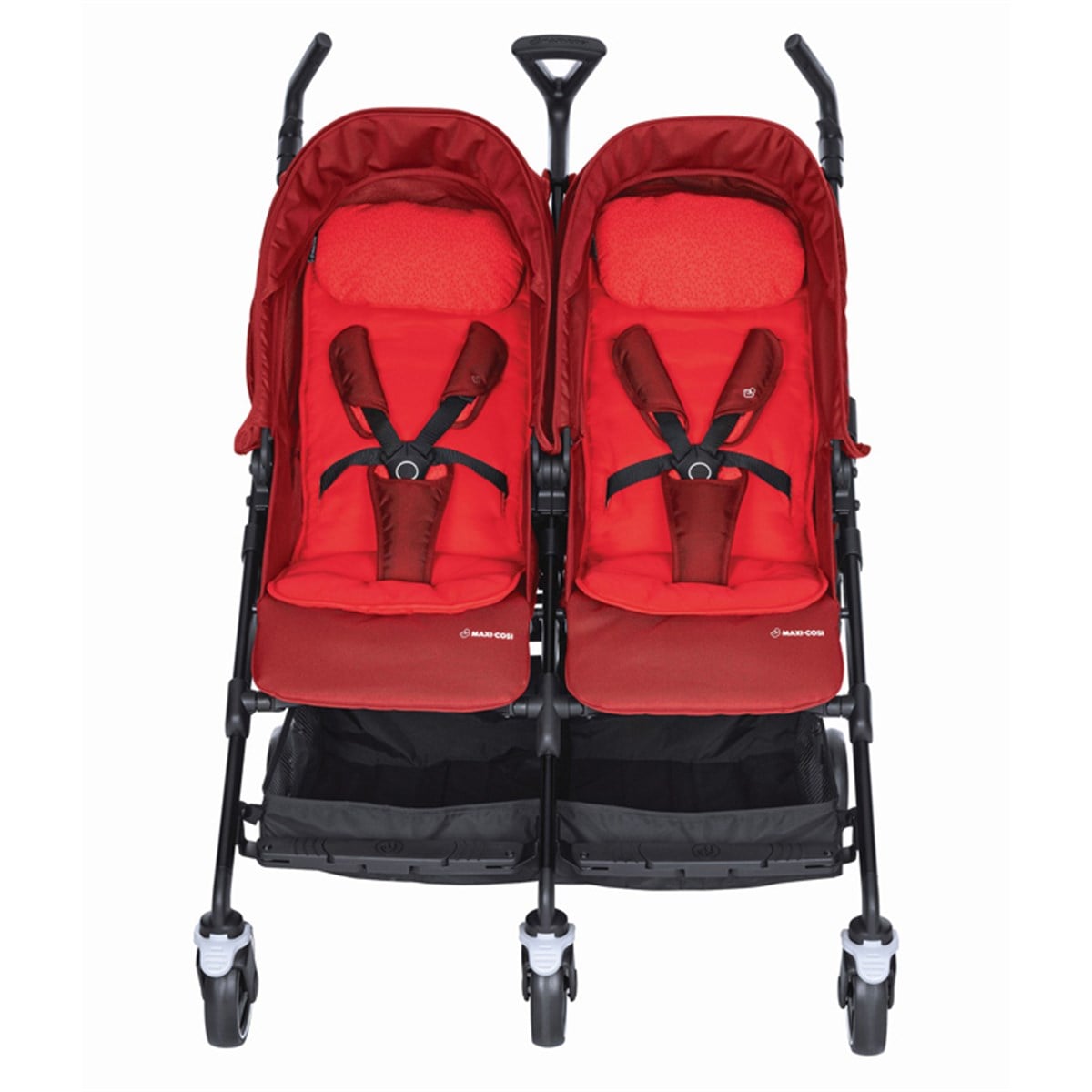 Maxi-Cosi Dana For2 İkiz Bebek Arabası / Vivid Red