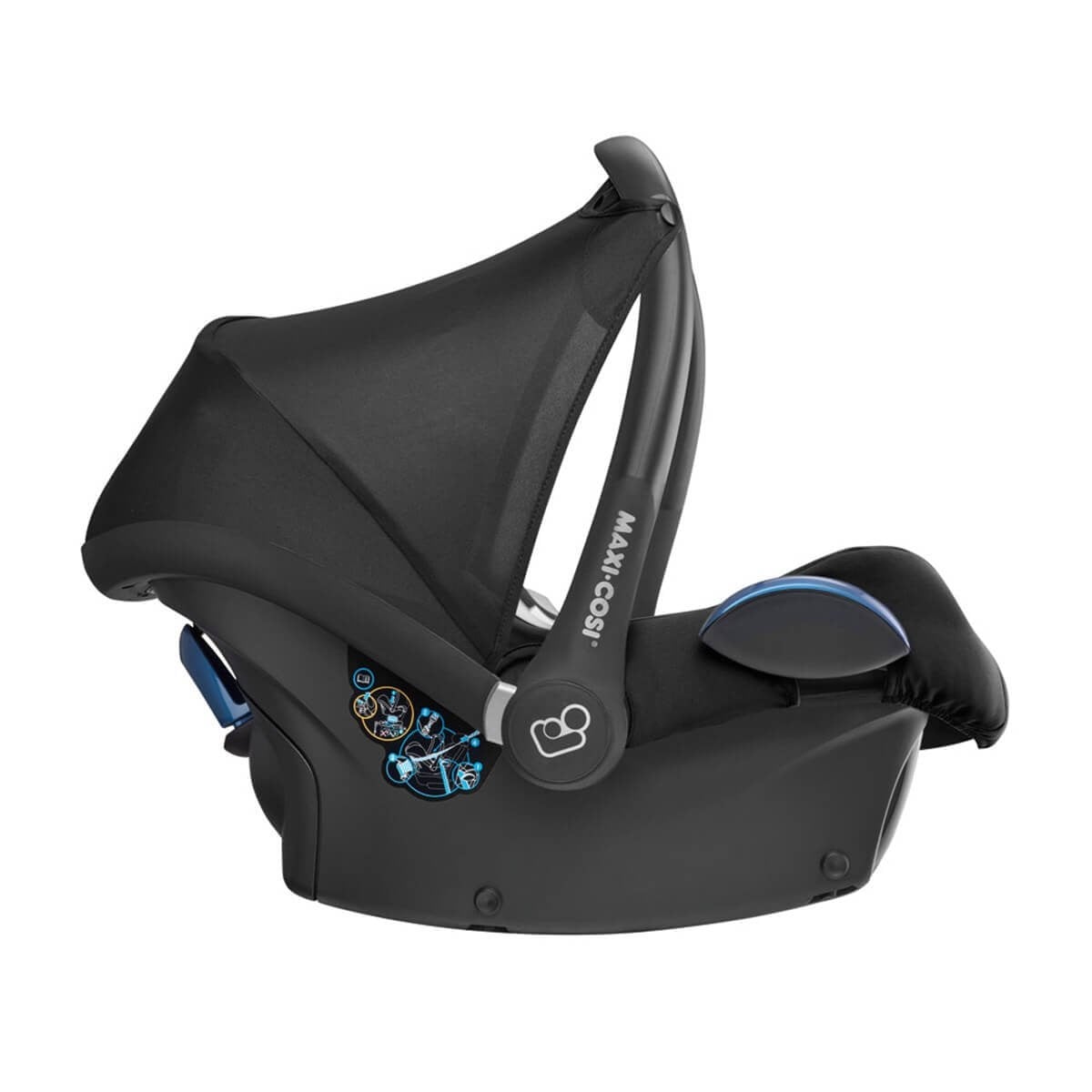 Maxi-Cosi Adorra-CabrioFix Travel Sistem Bebek Arabası / Frequency Black