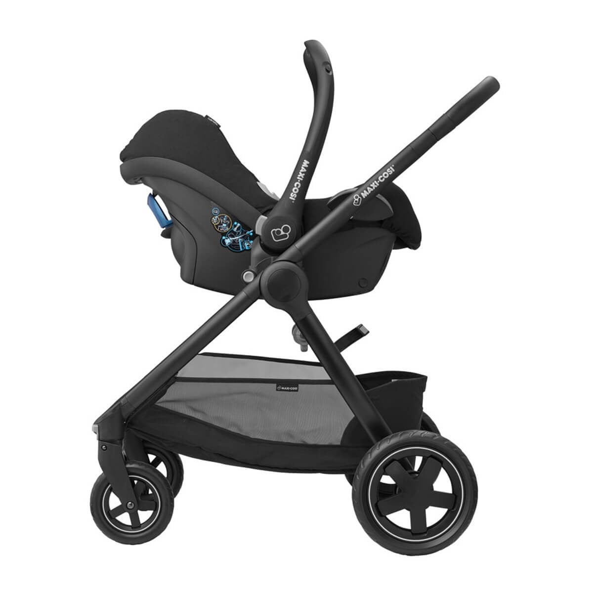 Maxi-Cosi Adorra-CabrioFix Travel Sistem Bebek Arabası / Frequency Black