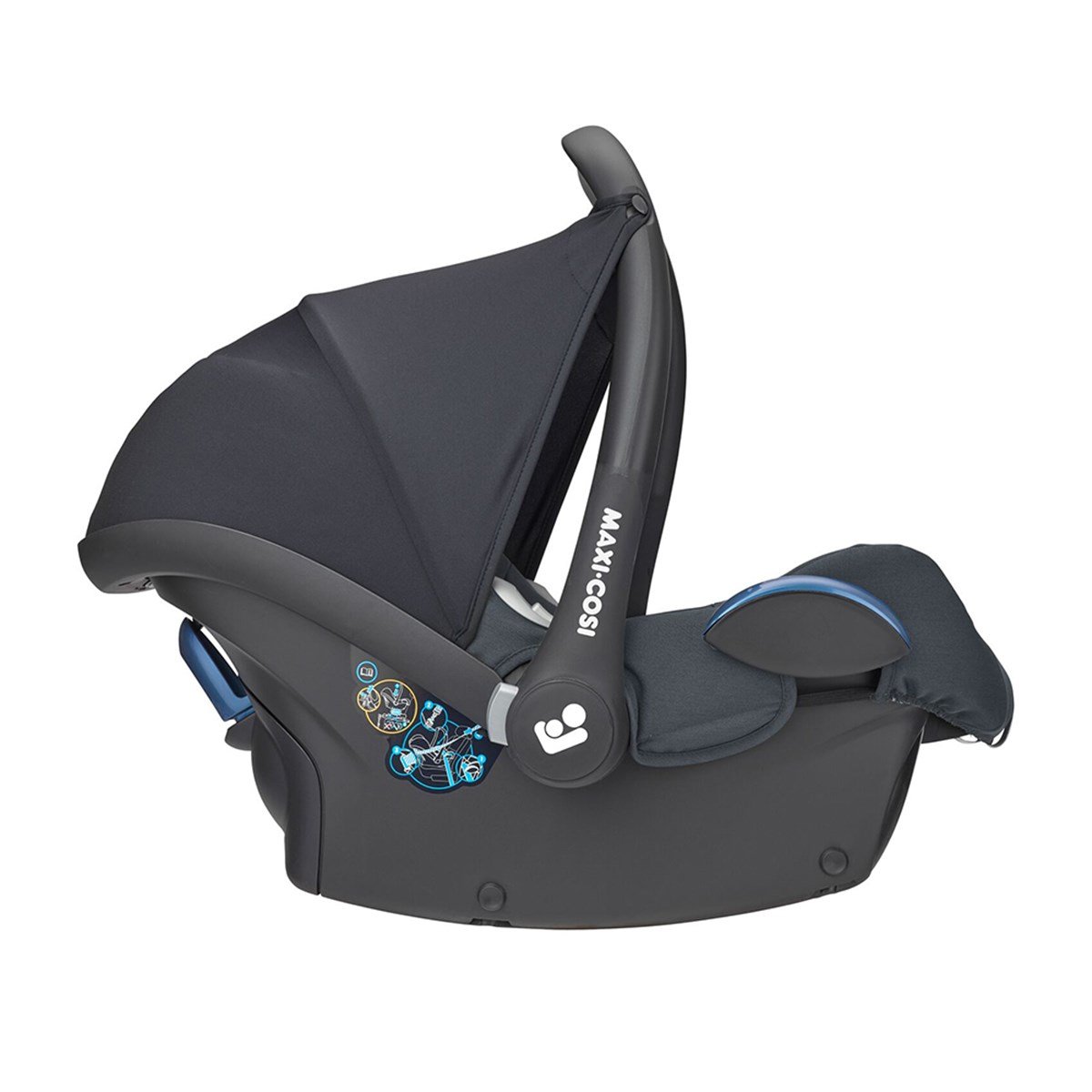 Maxi-Cosi Cabriofix Oto Koltuğu Ana Kucağı / Essential  Black