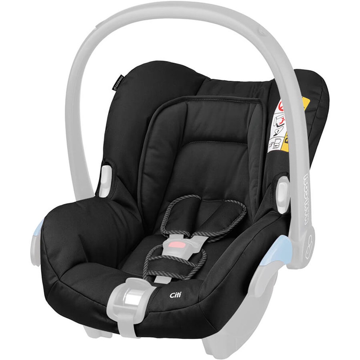 Maxi-Cosi Citi 2 Yedek Kılıf + Kafa Koruyucu + Omuz Pedi / Black Raven
