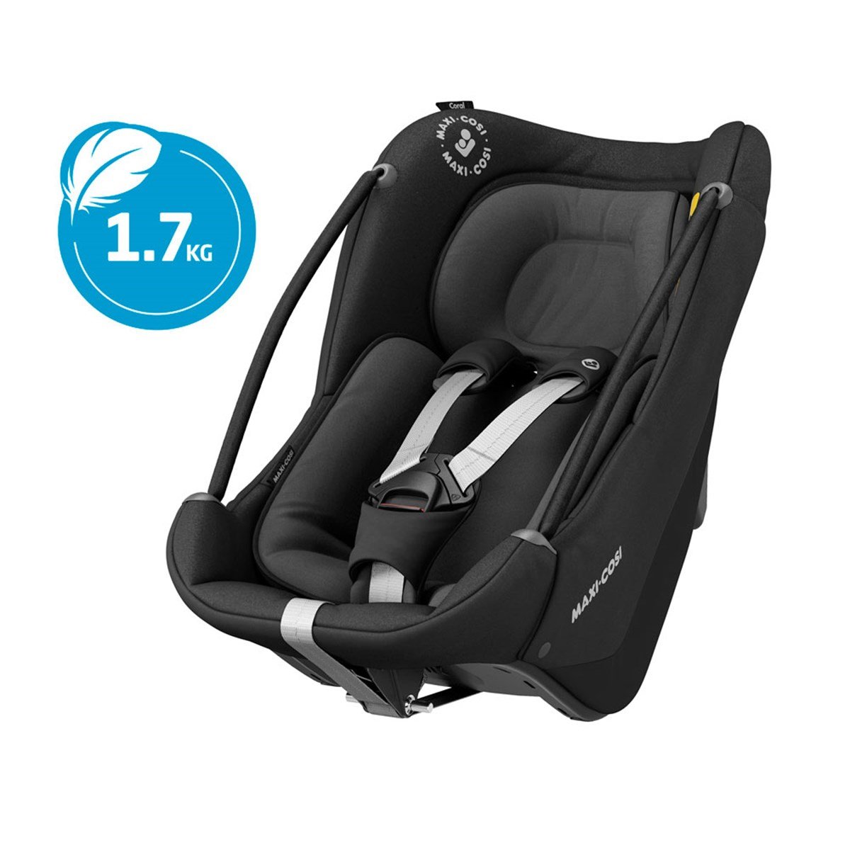 Maxi-Cosi Coral & 3 way Fix Baza / Essantial Black