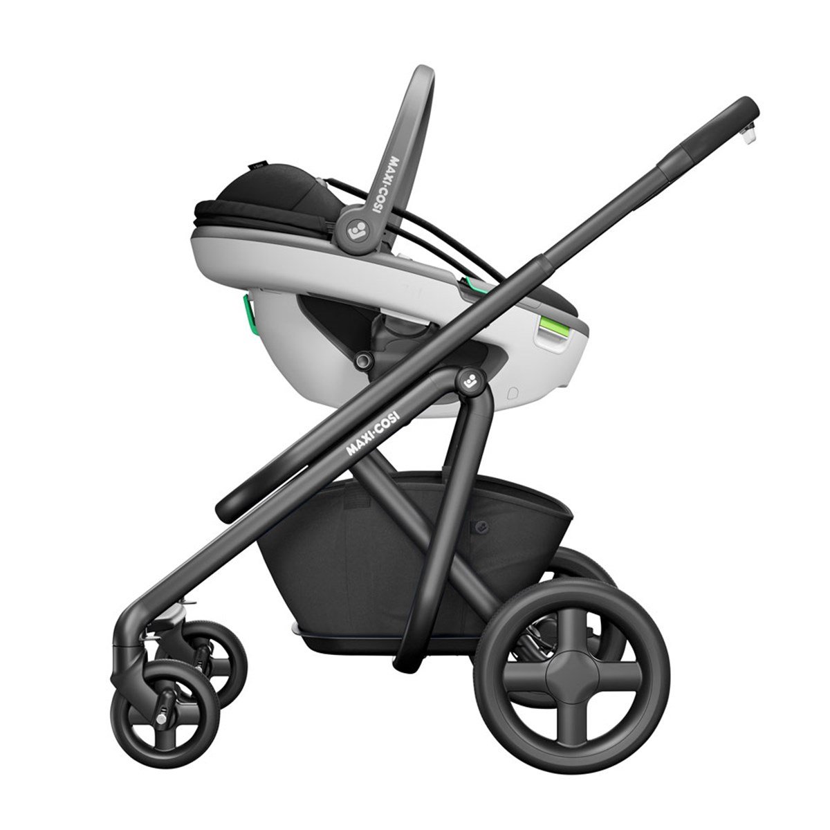 Maxi-Cosi Coral & 3 way Fix Baza / Essantial Black