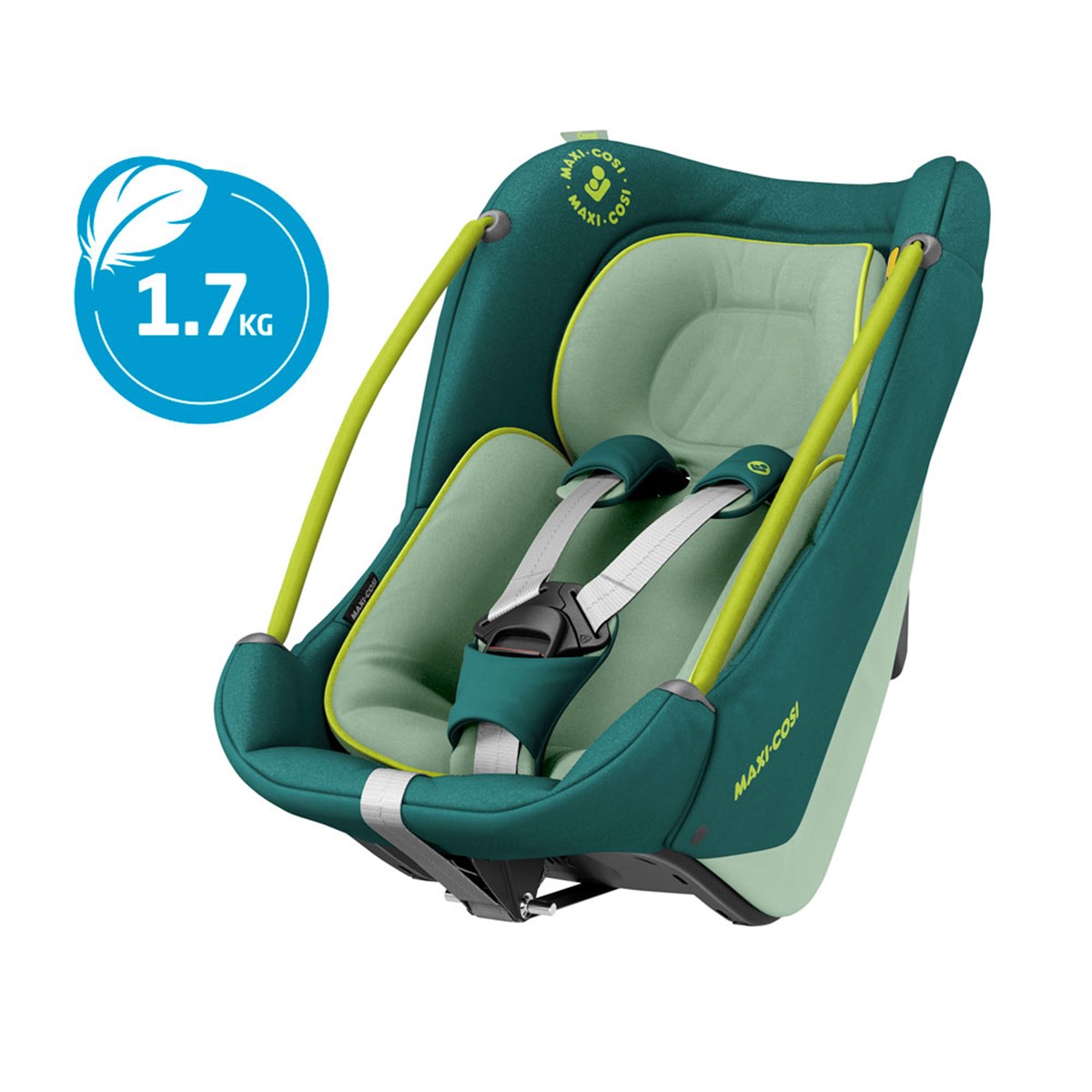 Maxi-Cosi Coral & 3 way Fix Baza / Neo Green
