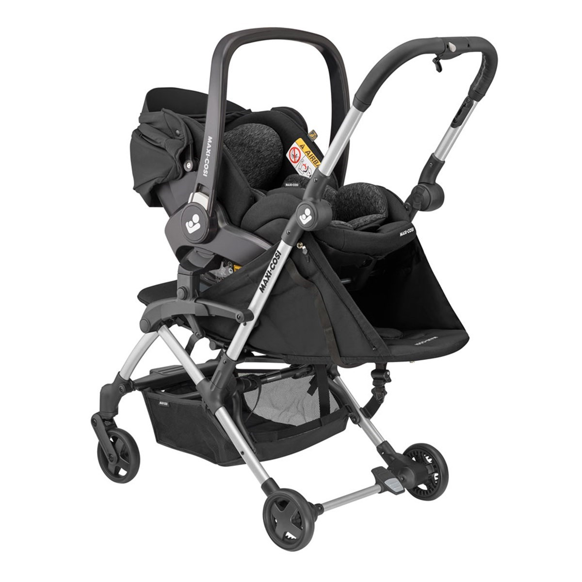 Maxi-Cosi Laika2 Travel Sistem Bebek Arabası / Essential Black