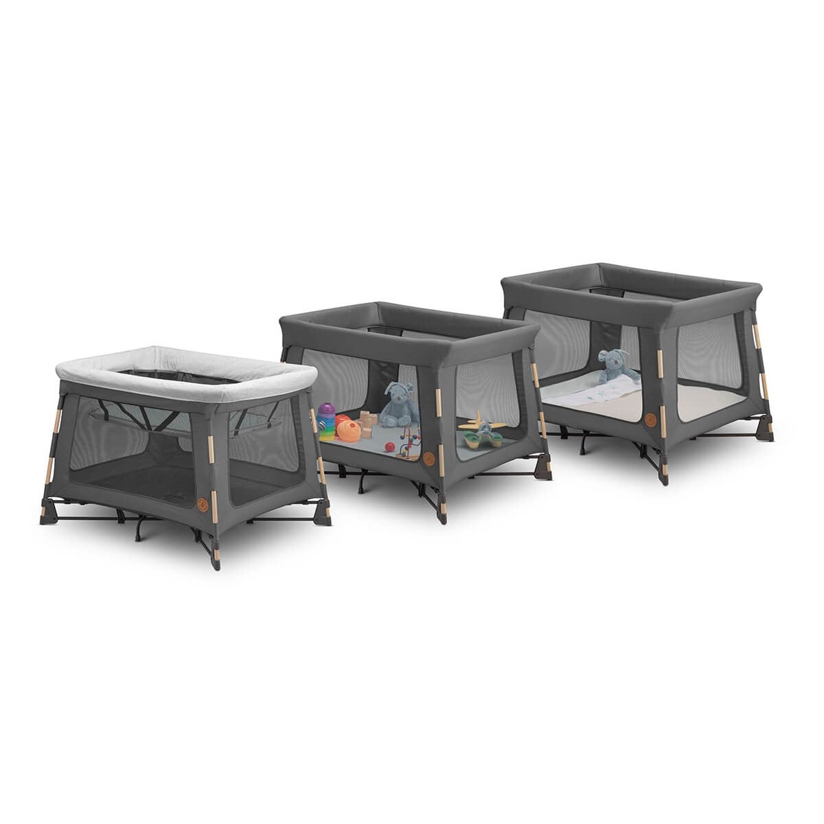 Maxi-Cosi Swift 3 İşlevli Seyahat Yatağı / Essential Graphite