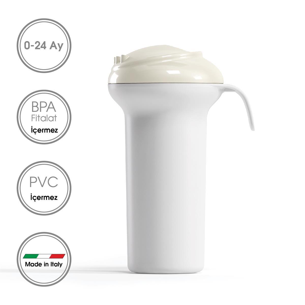 OKBaby Bebek Banyo Seti Splash Bebek Duşu K. Beyaz & Doğal Banyo Süngeri No:12 | Orta