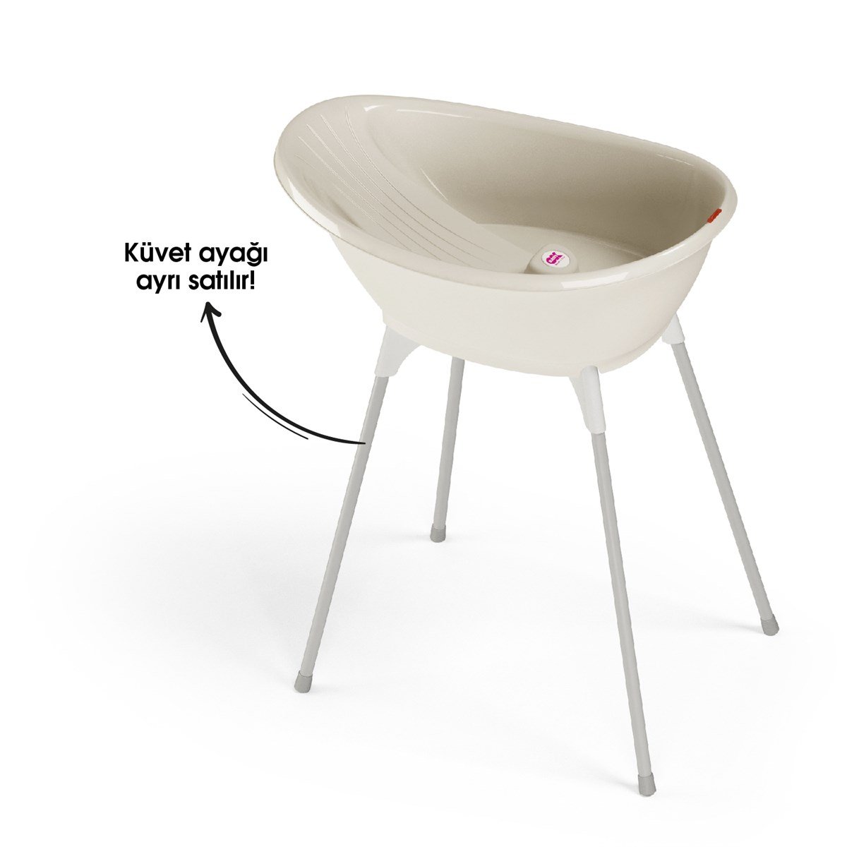 OkBaby Bella Çift Yönlü Banyo Küveti 0-12 ay / Beyaz