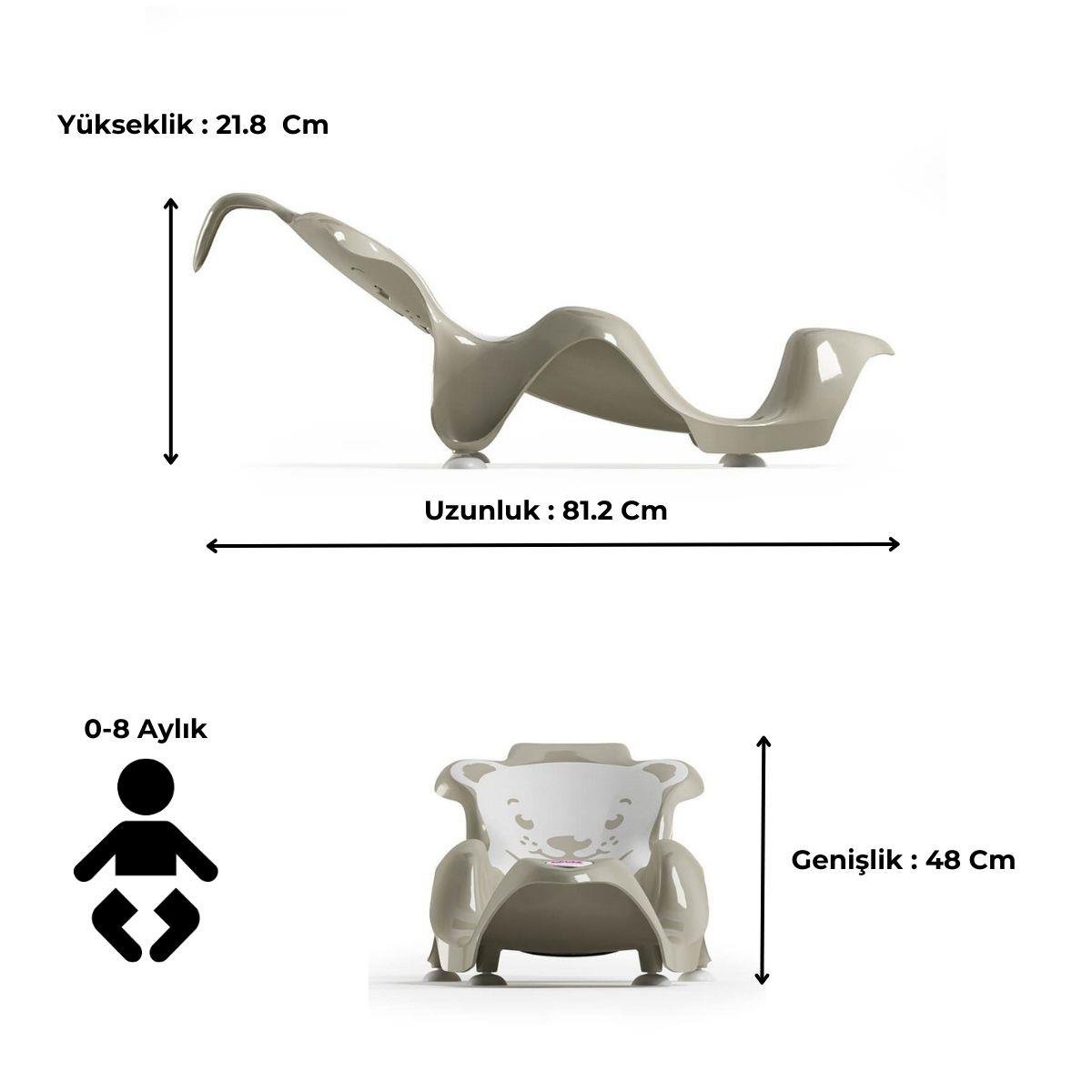 Okbaby Buddy Küvet Aparatı / Gri