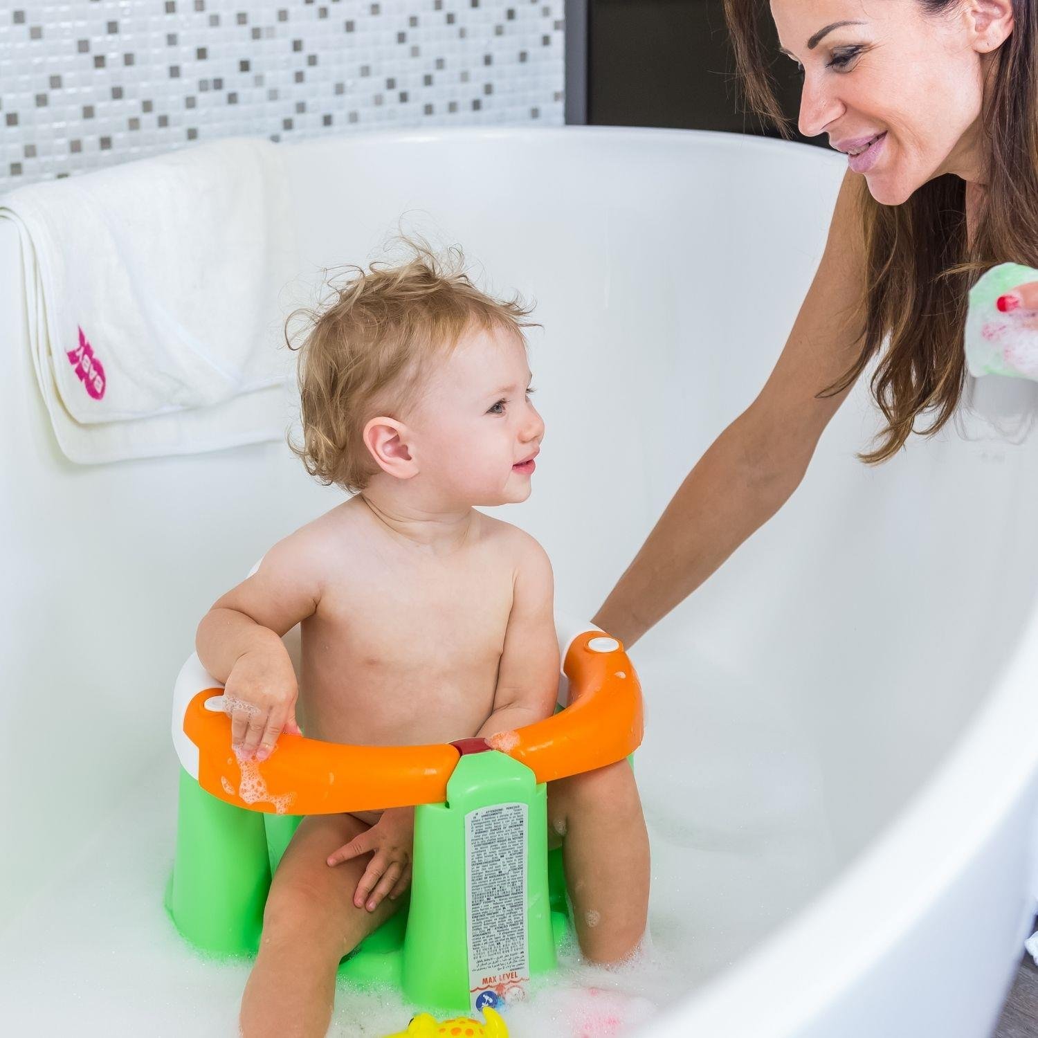 Okbaby Crab Banyo Oturağı / Yeşil