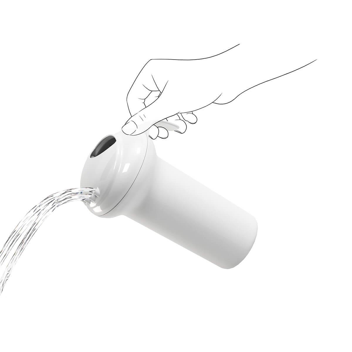 OkBaby Jelly Küvet Aparatı & Splash Bebek Duşu / Beyaz