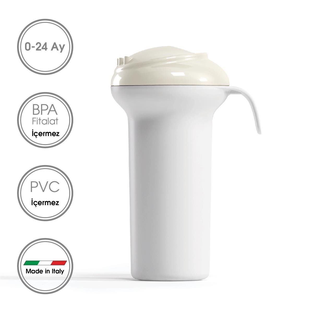 OKBaby Onda Evol Bebek Banyo Seti 4 Parça Kırık Beyaz