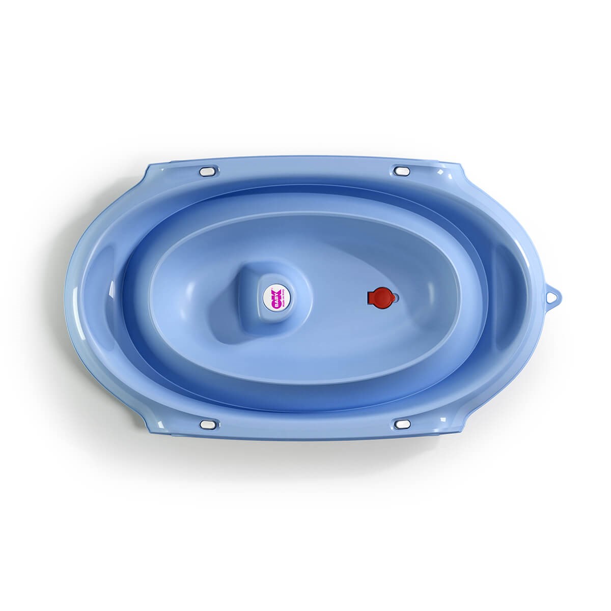 Okbaby Onda Slim Katlanır Bebek Küveti / Mavi