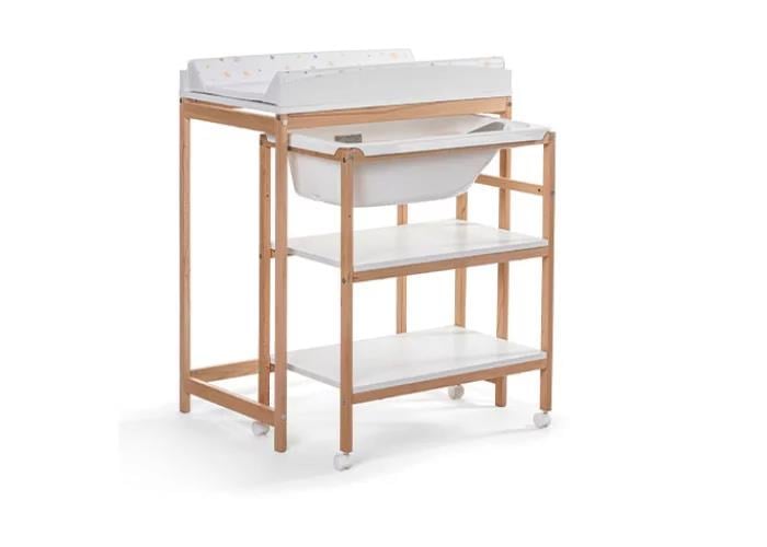 Okbaby Woody Bebek Küvetli Alt Değiştirme Ünitesi