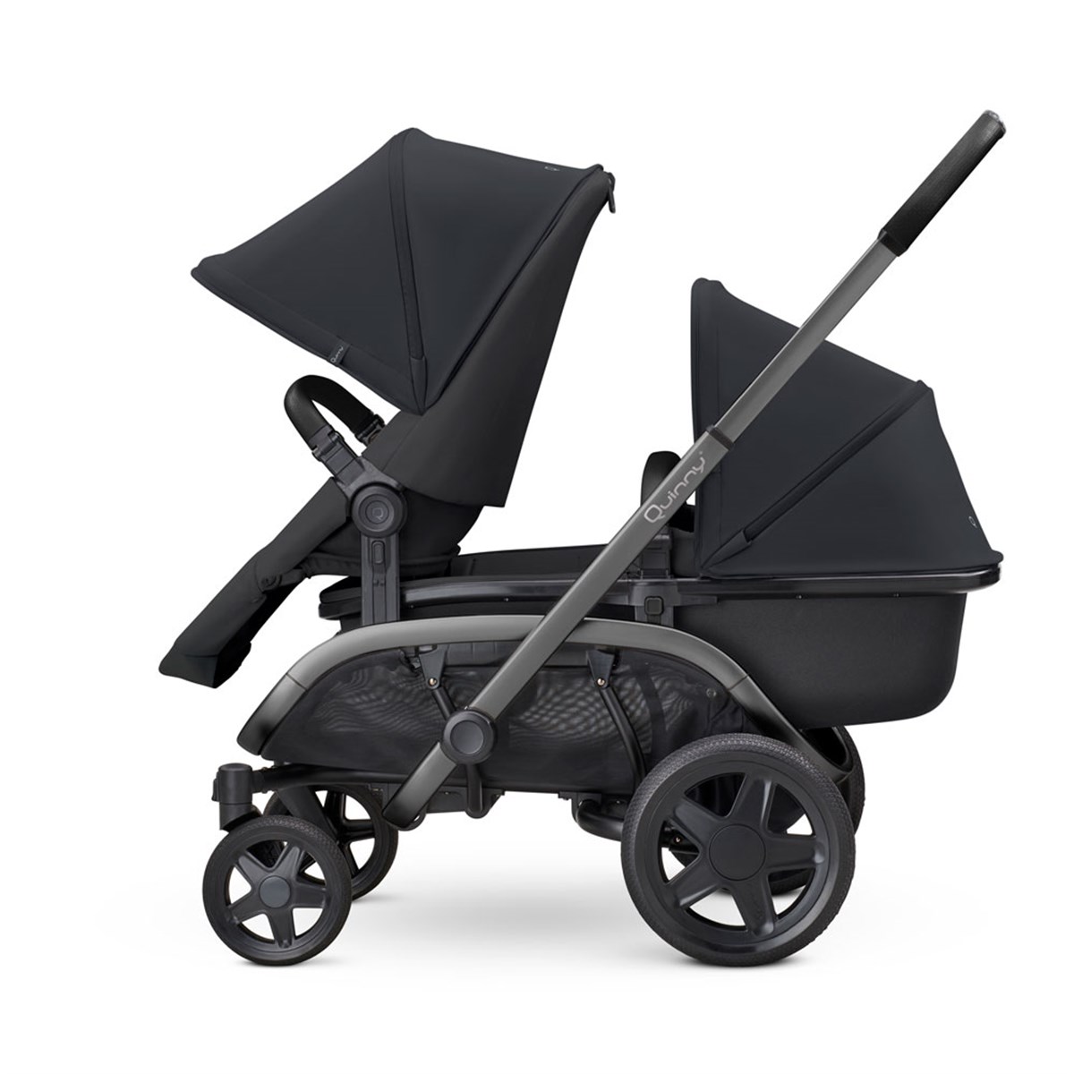 Quinny Hubb Bebek Arabası / Black on Black