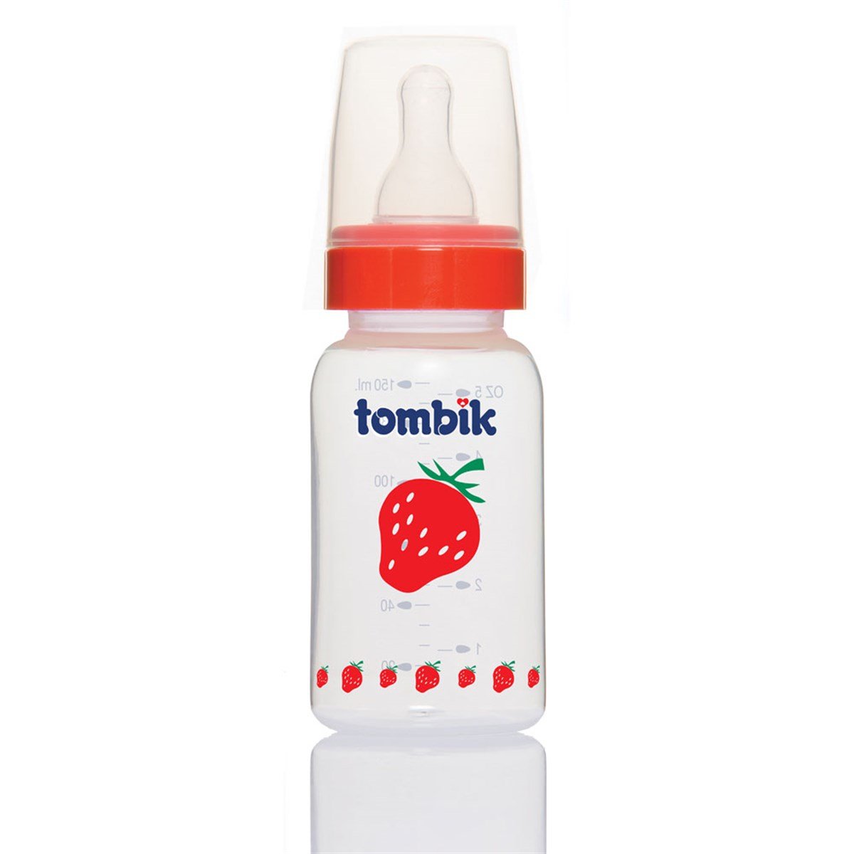 Tombik %0 BPA PP Biberon Meyve Serisi 150ml / Çilek 