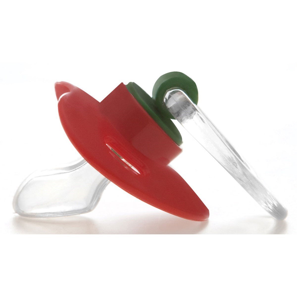 Tombik %0 BPA Silikon Damaklı Emzik 0 ay+ / Kırmızı