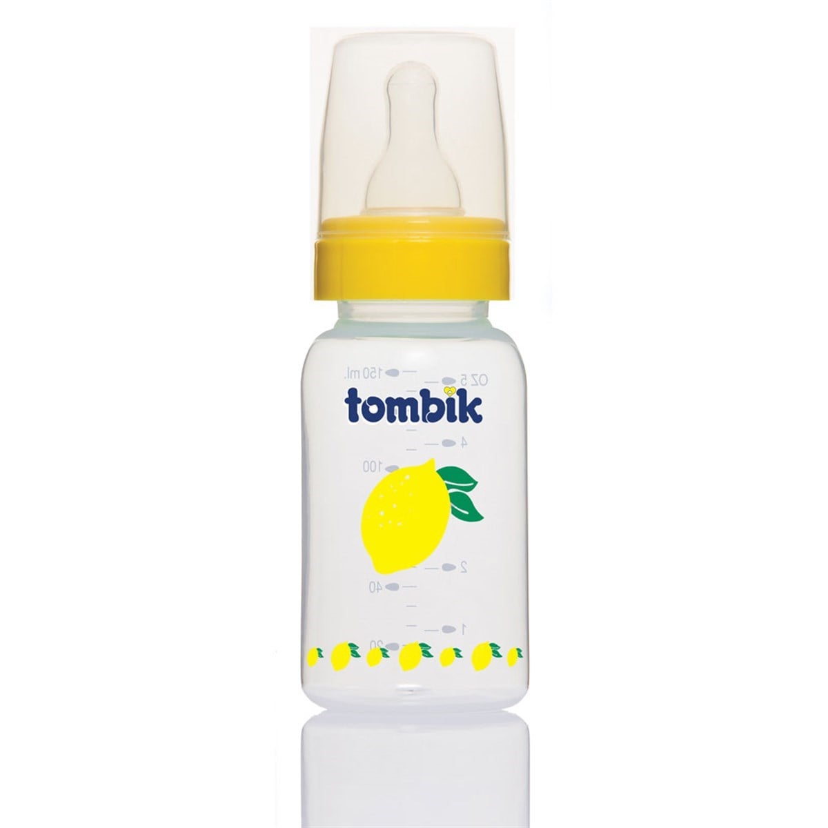 Tombik Meyve Serisi İkili PP Biberon Seti 150ml + 250ml / Limon
