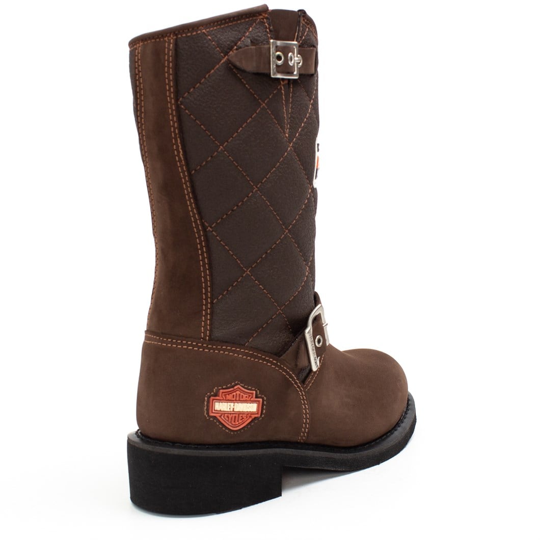 Harley Davidson Harley Davidson 025G0071 Kadın Bot Kahverengi Nubuk