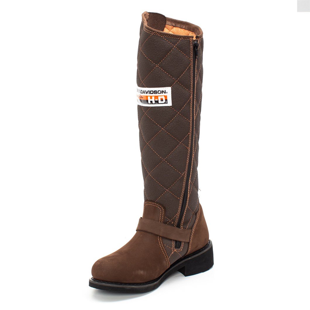 Harley Davidson Harley Davidson 025G0074 Kadın Çizme Kahverengi Nubuk