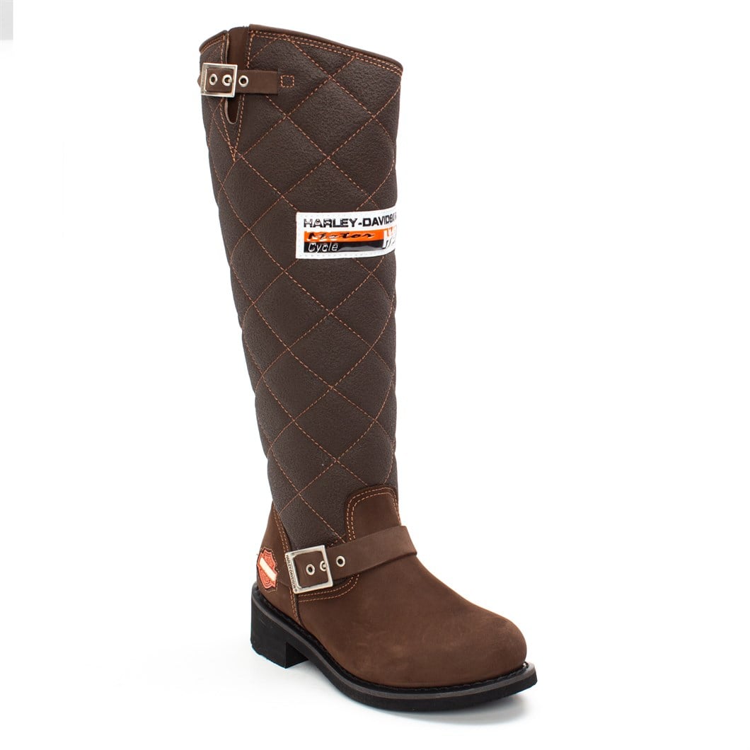 Harley Davidson Harley Davidson 025G0074 Kadın Çizme Kahverengi Nubuk