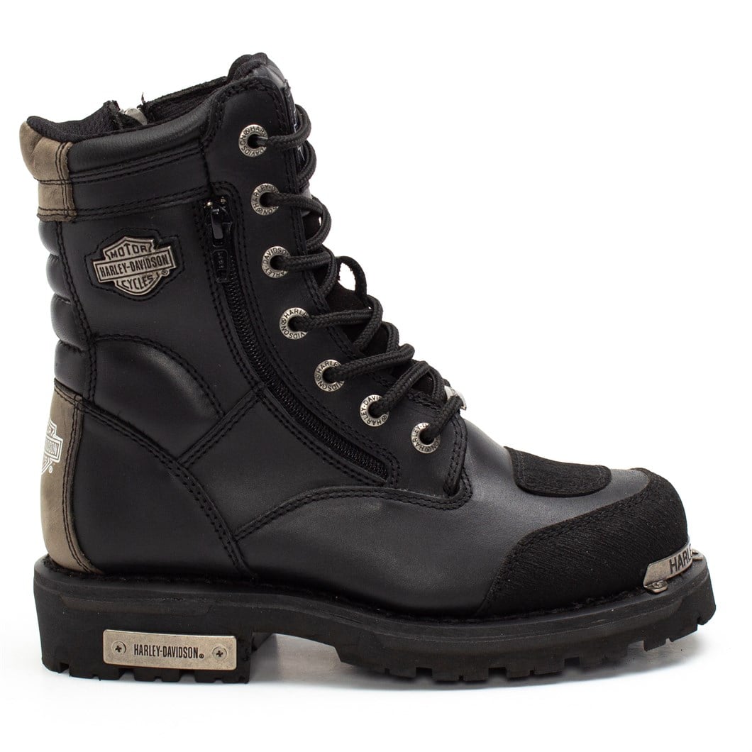 Harley Davidson Harley Davidson 025G0321 Deri Bot Siyah