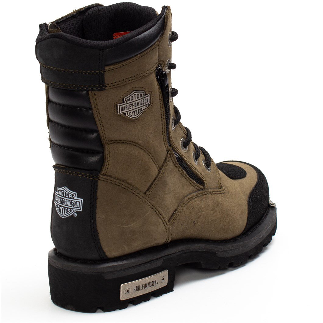 Harley Davidson Harley Davidson 025G0321 Deri Bot Olive Crayz