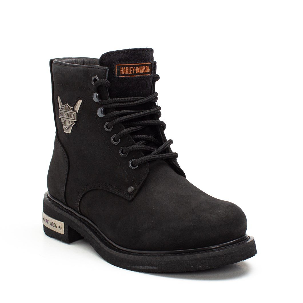 Harley Davidson Harley Davidson 025M0109 Men Boots Black Nubuck