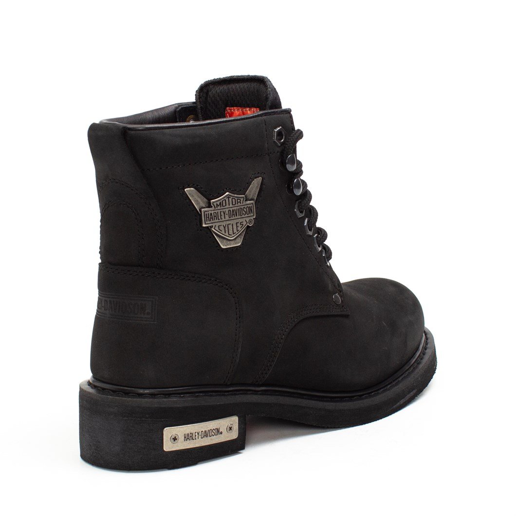 Harley Davidson Harley Davidson 025M0109 Men Boots Black Nubuck