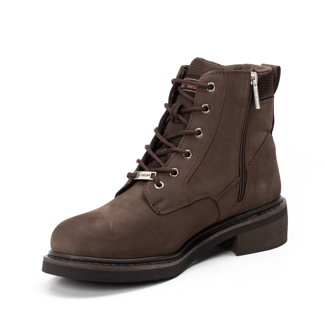 Harley Davidson Harley Davidson 025M0128 Erkek Bot Kahverengi Nubuk