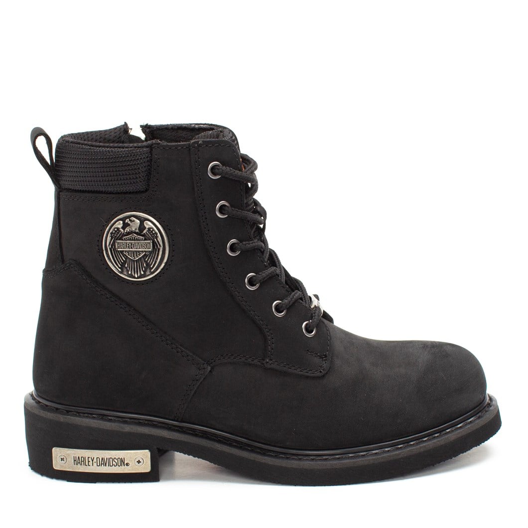 Harley Davidson Harley Davidson 025M0128 Erkek Bot Siyah Nubuk