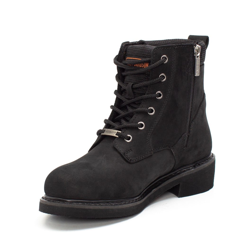 Harley Davidson Harley Davidson 025M0128 Erkek Bot Siyah Nubuk
