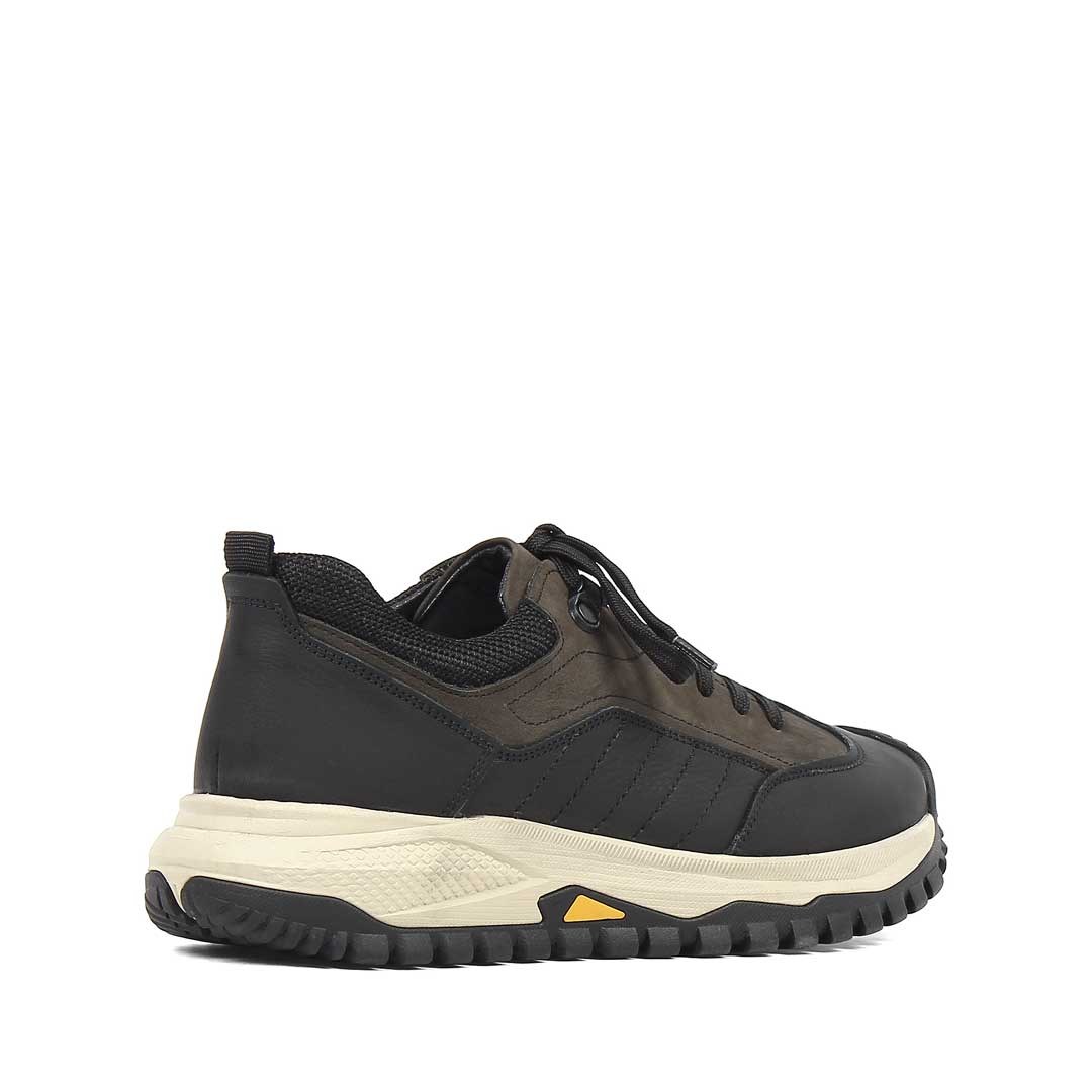 Celal Gültekin Erkek Antrasit Siyah Nubuk Deri Sneaker