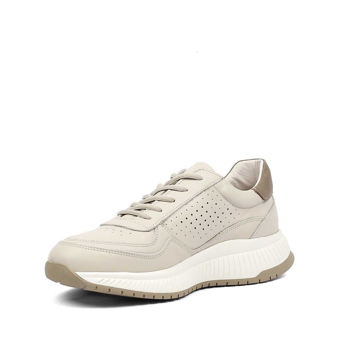 Celal Gültekin Erkek Bej Bağcıklı Kalın Tabanlı Sneaker