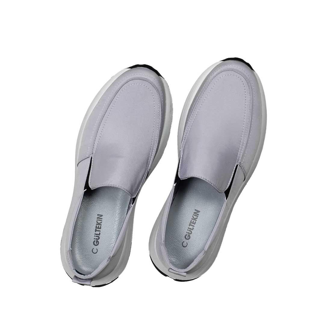 Celal Gültekin Erkek Gri Kalın Tabanlı Sneaker