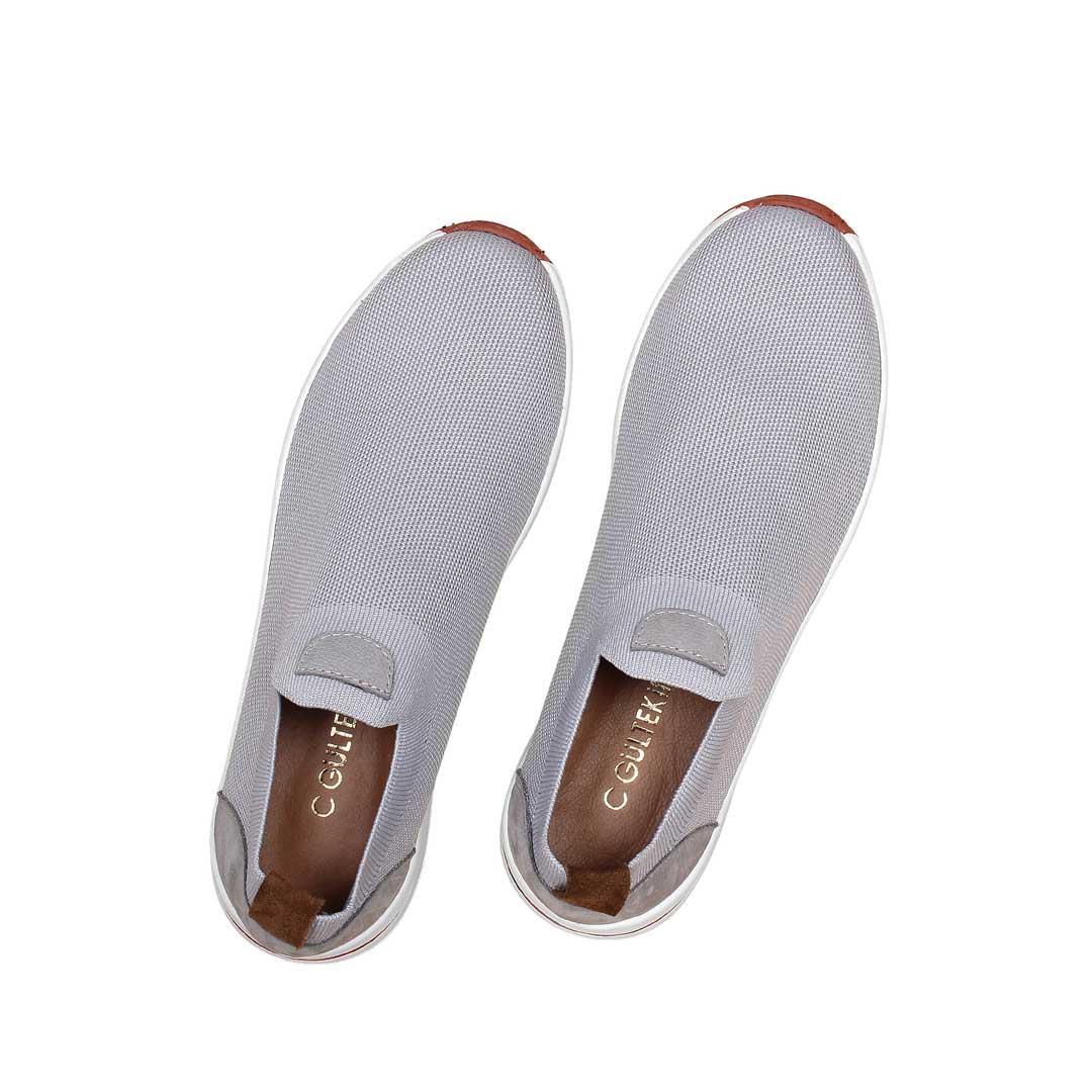 Celal Gültekin Erkek Gri Kalın Tabanlı Sneaker