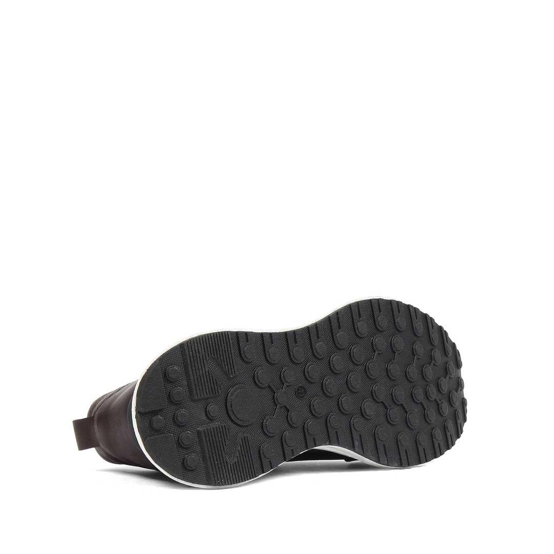 Celal Gültekin Erkek Kahverengi Bağcıklı Kalın Tabanlı Deri Sneaker
