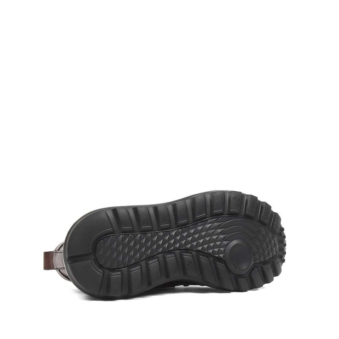 Celal Gültekin Erkek Kahverengi Kalın Tabanlı Deri Sneaker
