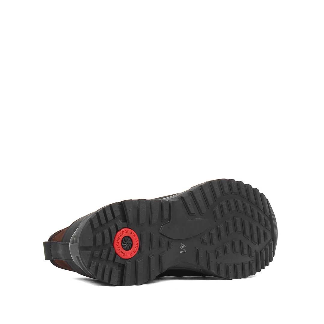 Celal Gültekin Erkek Kahverengi Siyah Nubuk Deri Sneaker