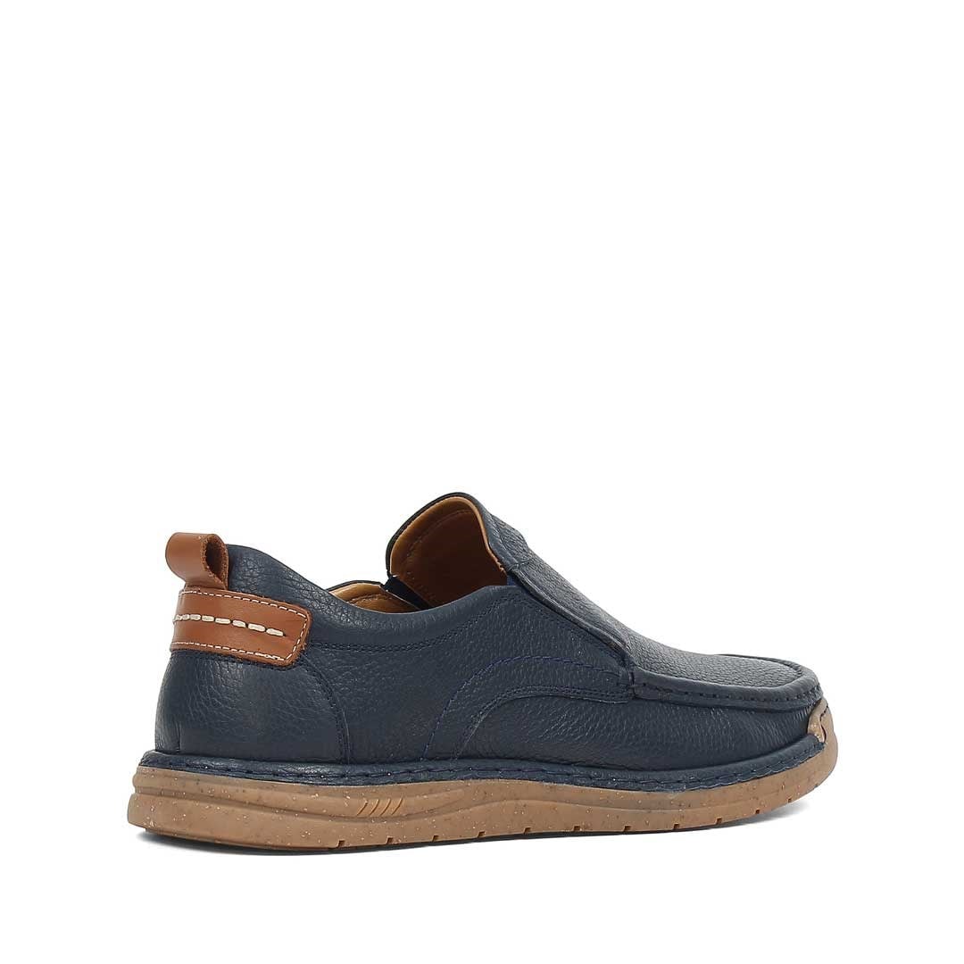 Celal Gültekin Erkek Lacivert Deri Sneaker