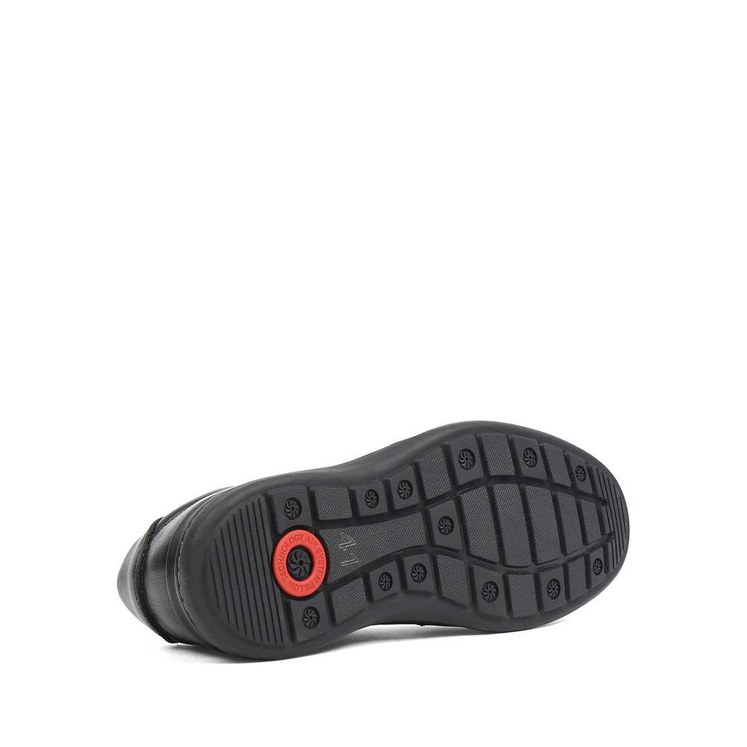 Celal Gültekin Erkek Siyah Bağcıklı Deri Sneaker