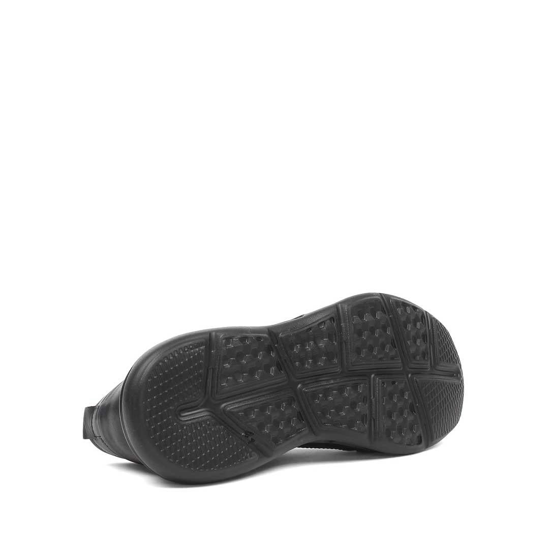 Celal Gültekin Erkek Siyah Bağcıklı Kalın Tabanlı Deri Sneaker