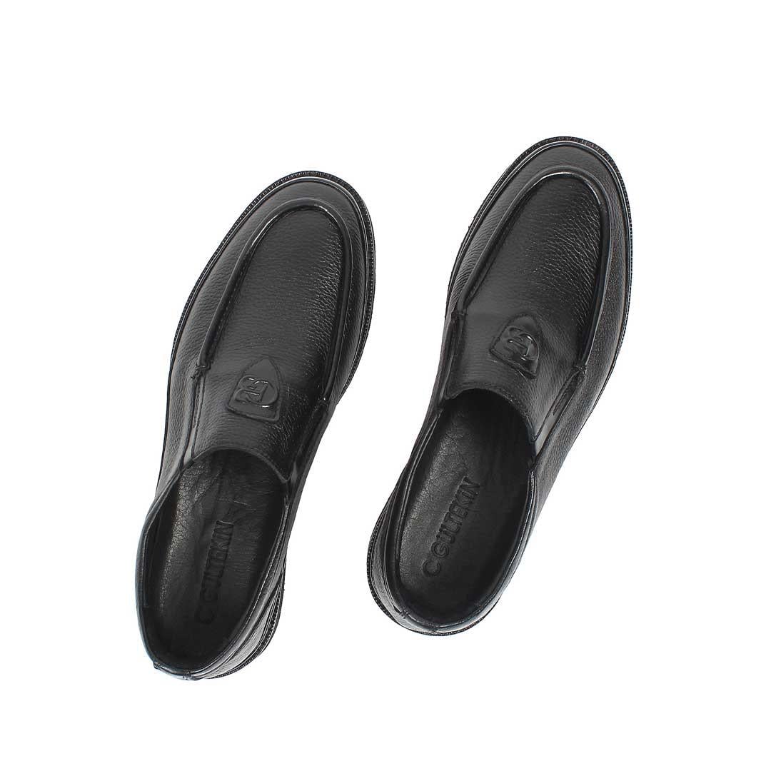 Celal Gültekin Erkek Siyah Deri Loafer