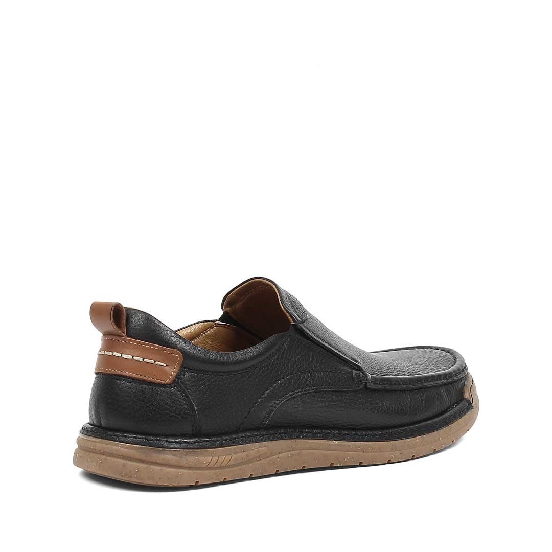 Celal Gültekin Erkek Siyah Deri Sneaker