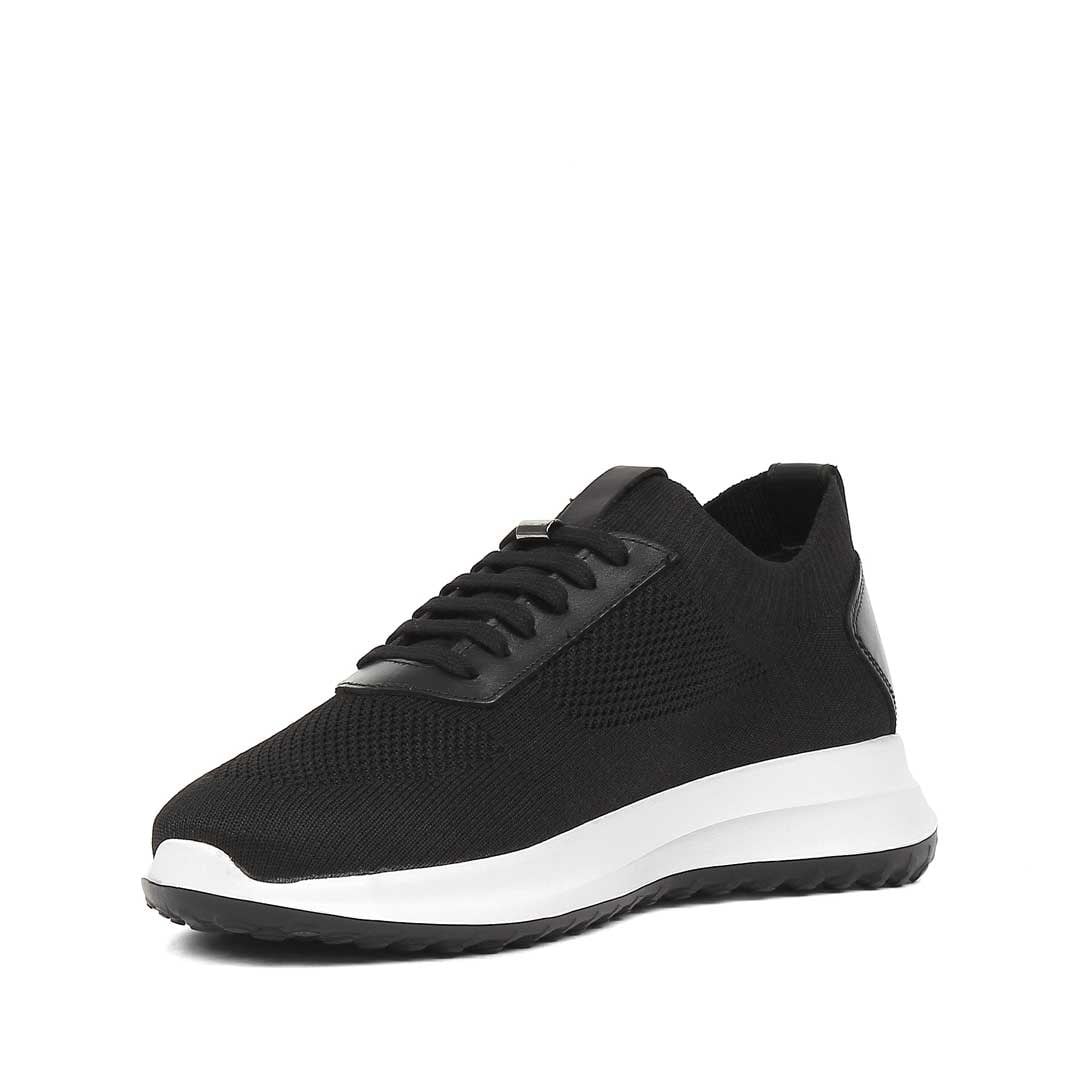Celal Gültekin Erkek Siyah Kalın Tabanlı Deri Sneaker