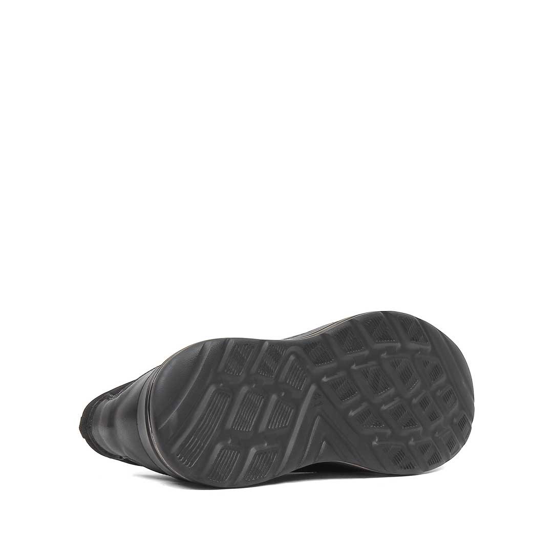 Celal Gültekin Erkek Siyah Kalın Tabanlı Deri Sneaker