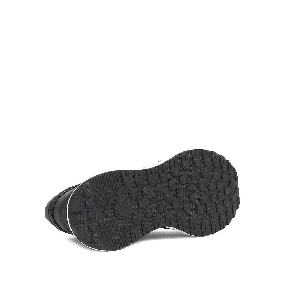 Celal Gültekin Erkek Siyah Kalın Tabanlı Deri Sneaker
