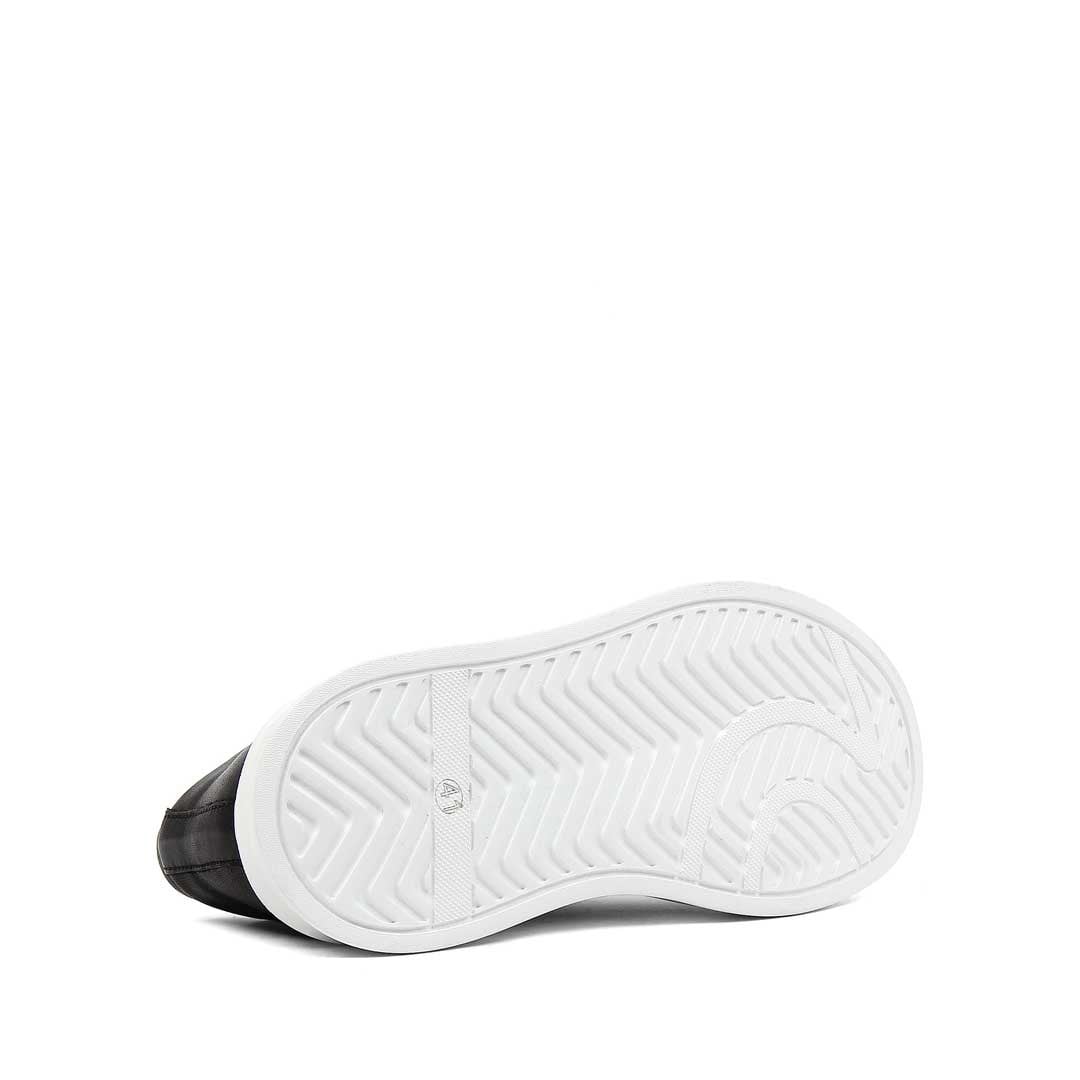 Celal Gültekin Erkek Siyah Kalın Tabanlı Deri Sneaker